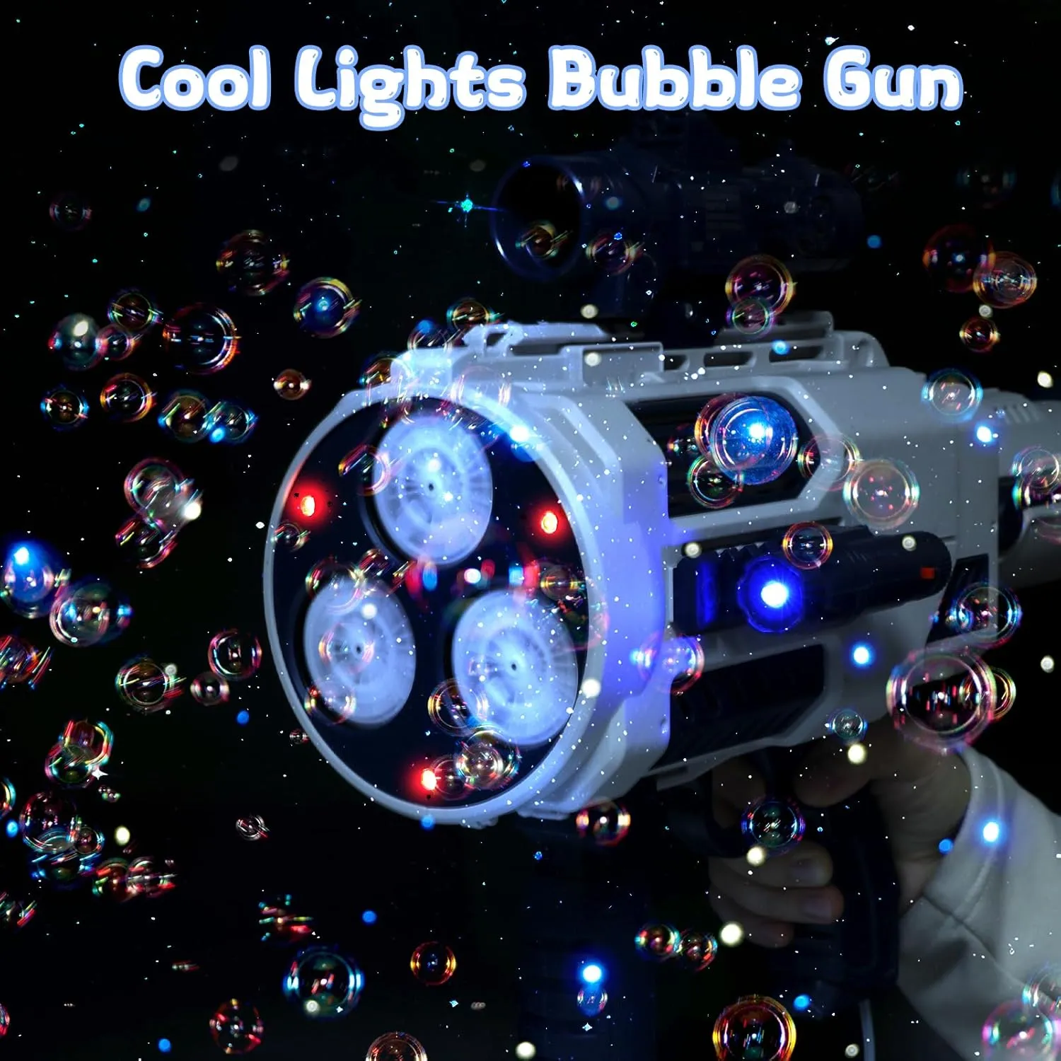 Backpack$ Anti-Leakage Bubble Blower Gun Gifts for eyeball omnibus compress crude device favorite Boys Girls Age 3 4 5 6 7 8 9 10 11 12 Years Old (Blue) Bubble Gun$ Upgrade Gatling Bubble Machine Gun Portable Bubble Maker with 