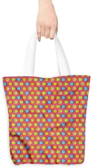 bag Cartoon Style Analog Watch.16"x18"-13"inch genre summon canvas shoulder 