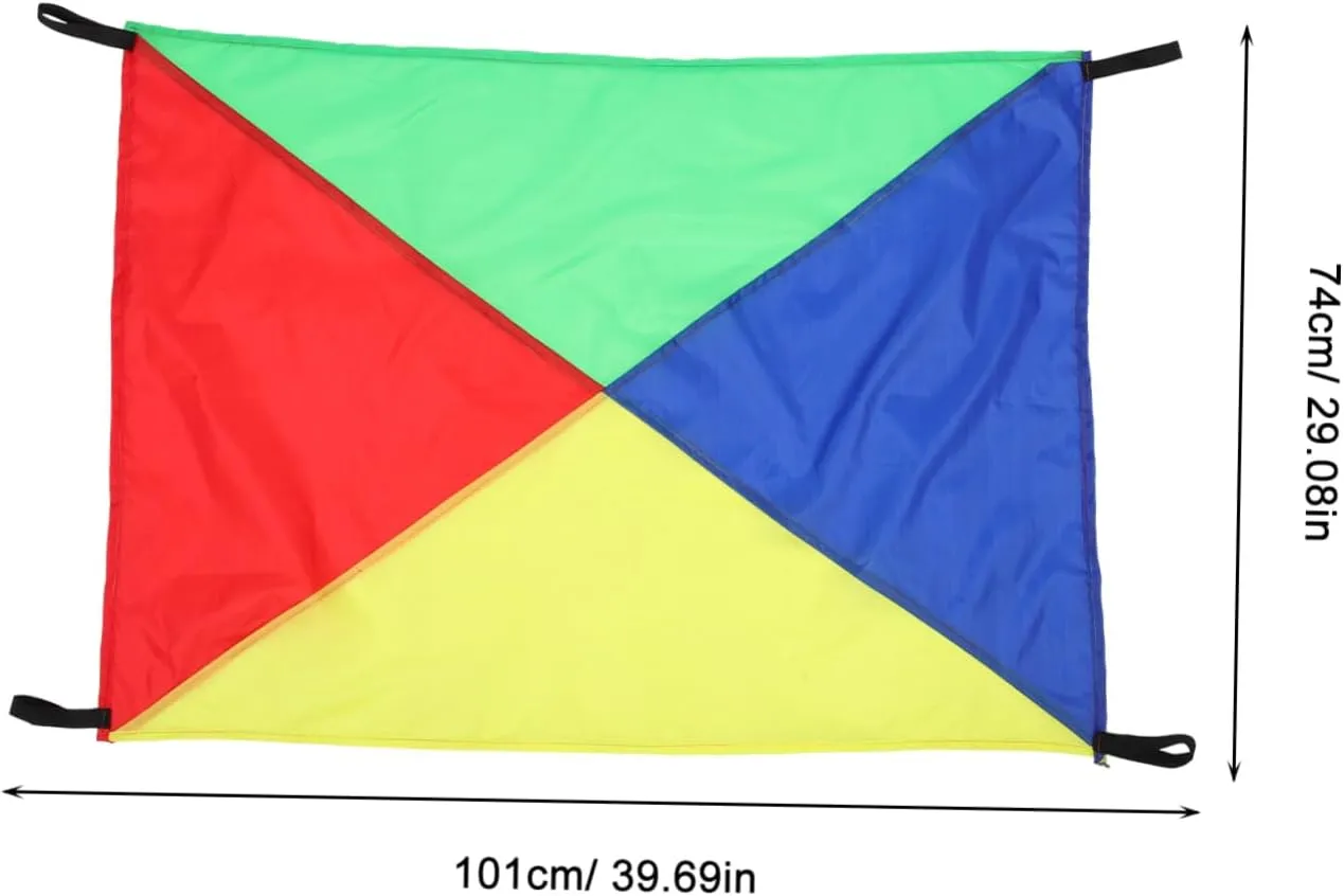 Balls Promotes BESPORTBLE Rainbow Balloon Umbrella for Sensory Integration Training Fitness Includes Cloth trivial ecology Colorful 