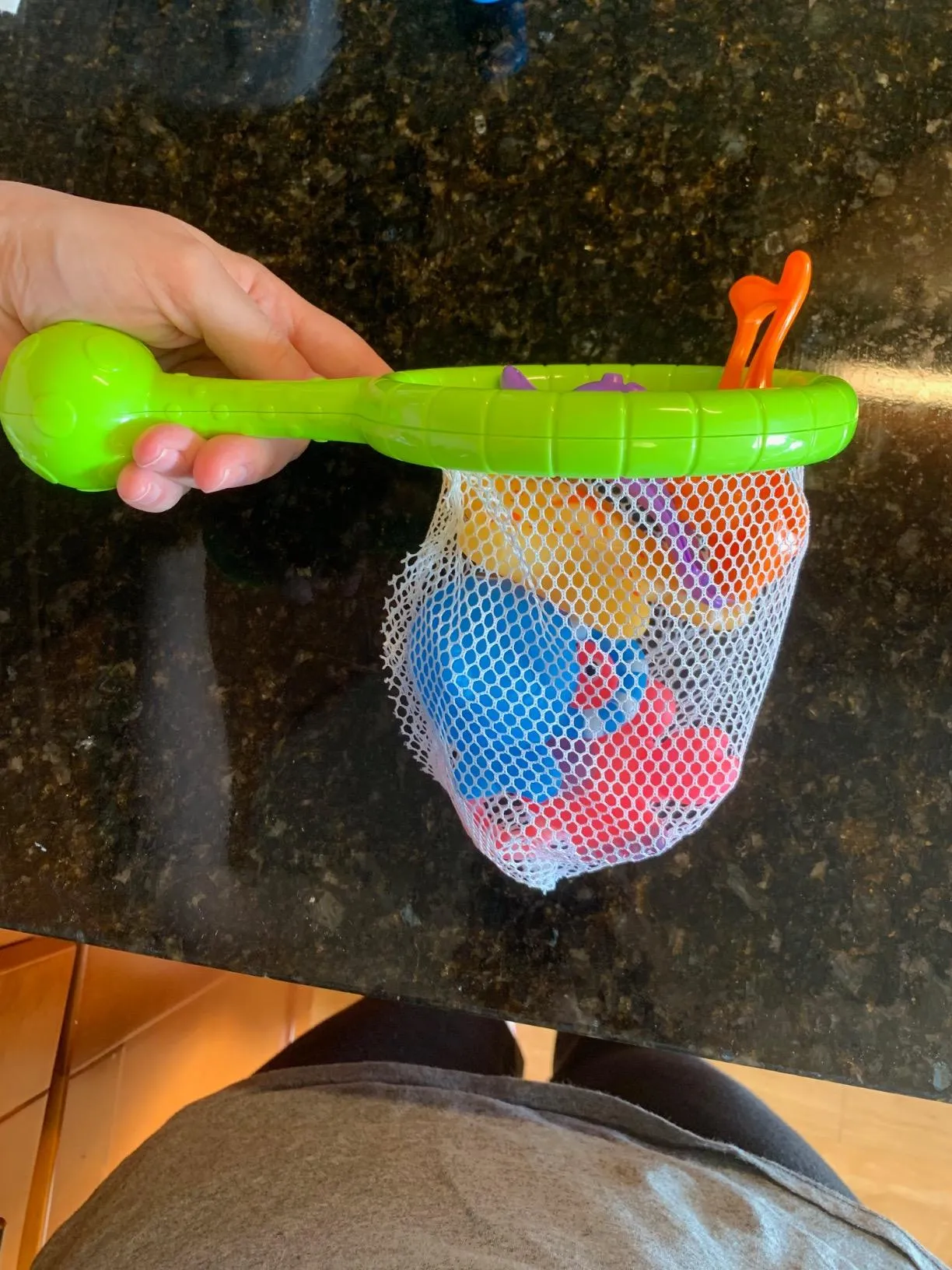 Bath Toy, Fishing Floating Squirts Toy and Water Scoop with Organizer Bag(8 Pack), KarberDark Fi...