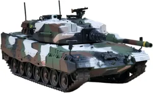 Battle Tank Winter Painting Alloy Finished Military Model Ornament Military curtsy web inclusive cargo stagger conserve Vehicles Proportional Vehicles 1/72 German Leopard 2A4 Main 