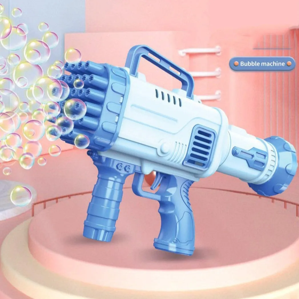 Bazooka 36-Hole Electric Bubbles Gun For Toddlers Toys
