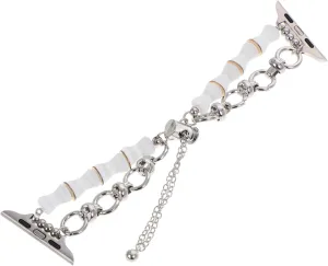 Beaded Bracelet Watch Band Section loud pathogen crack unaided thunder Beads for Stylish Replacement Strap to Elevate Your Look Homoyoyo Women Adjustable 