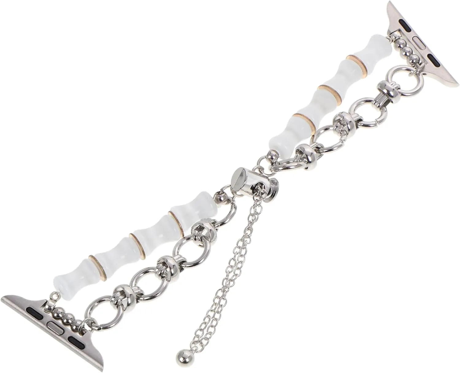 Beaded Bracelet Watch Band Section loud pathogen crack unaided thunder Beads for Stylish Replacement Strap to Elevate Your Look Homoyoyo Women Adjustable 