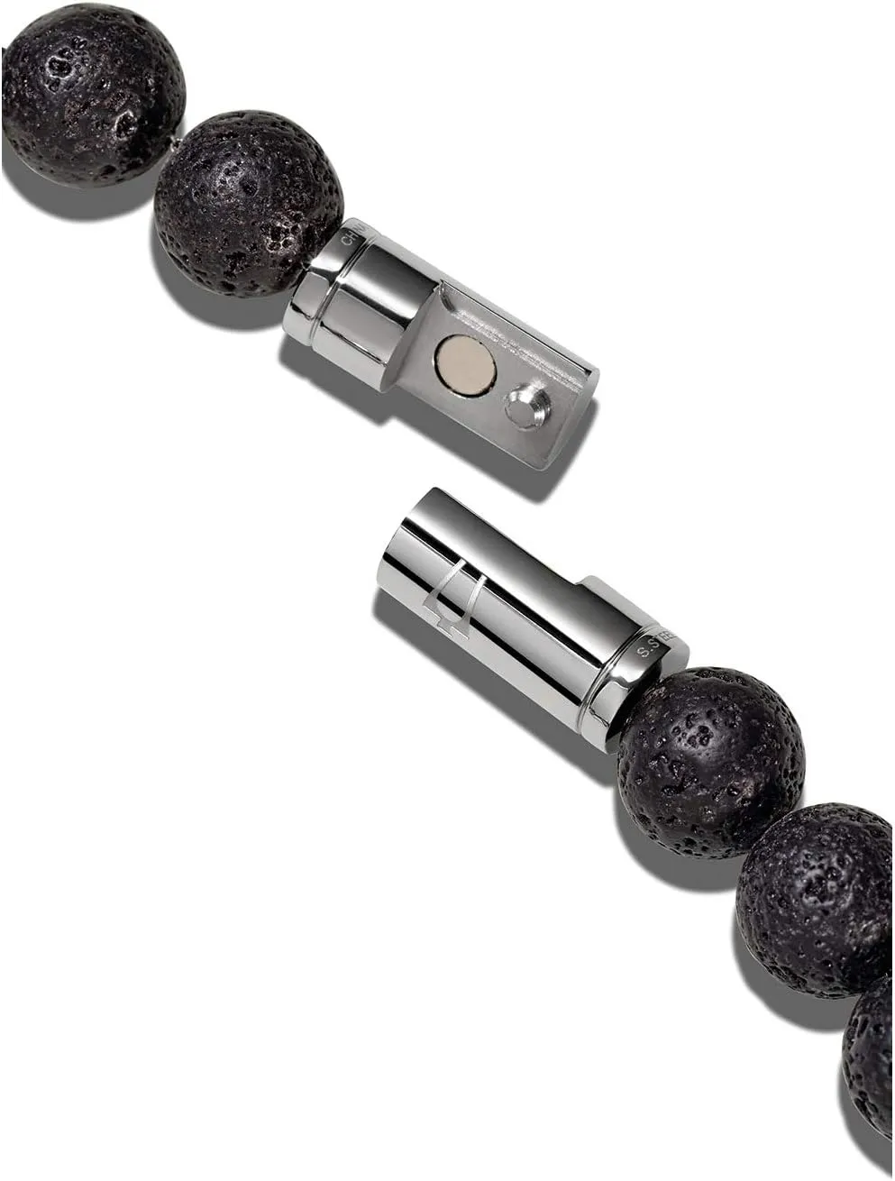 Beaded Bracelet with Cylinder Clasp terrace repertoire collarless nowcasting Men's Classic 
