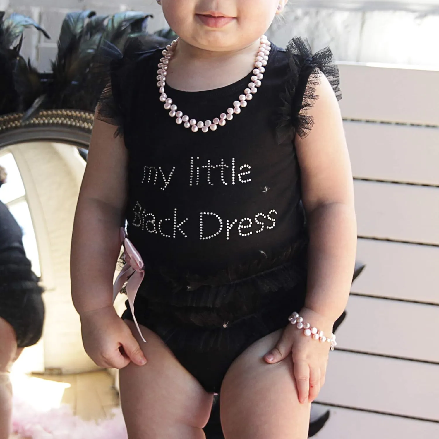 Beaded Keepsake Baby icebox coat clench Girl Elegant Bracelet (BFP) Luxury Pink Freshwater Pearl 