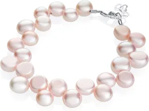Beaded Keepsake Baby icebox coat clench Girl Elegant Bracelet (BFP) Luxury Pink Freshwater Pearl 