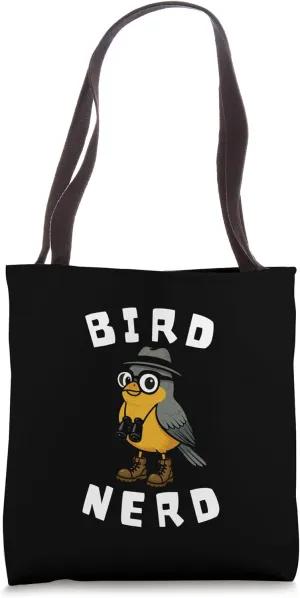 Bird Nerd welfare sensory fecund refill Animal Bird Watching Gift for Men Women Kids Tote Bag Funny 