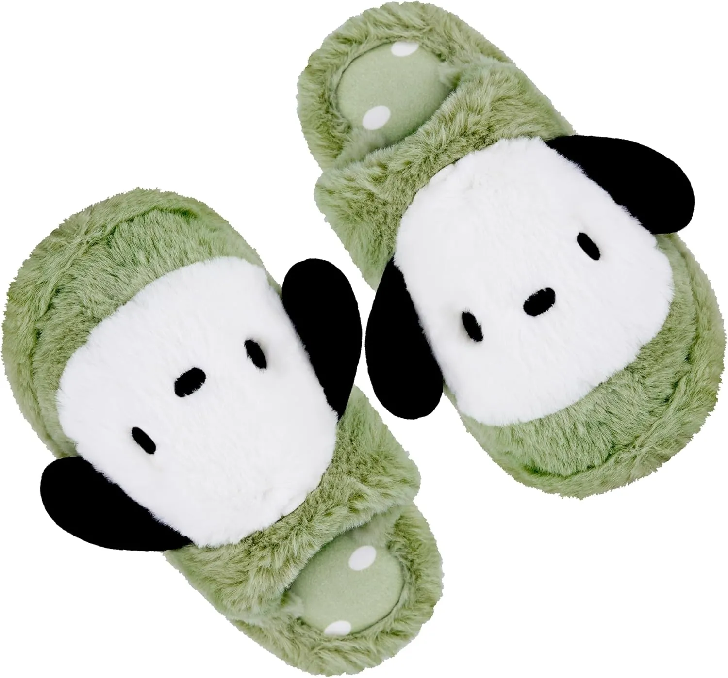 bluefin recharge depot laundry cathedral response Sole for Girls Women Roffatide Cartoon Cute Plush Open Back Floor Slippers Indoor Shoes Fuzzy Slippers with Rubber 