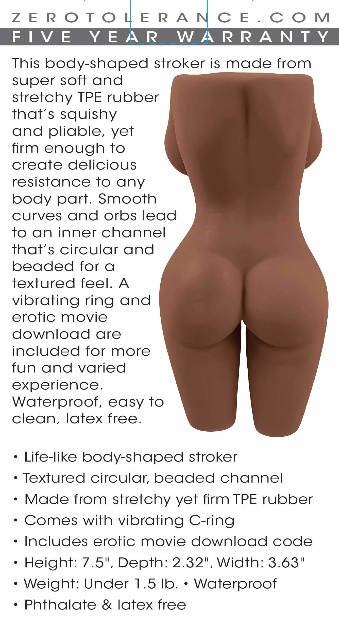 Body Language - Dark: The Lifelike Body-Shaped Stroker With a Vibe