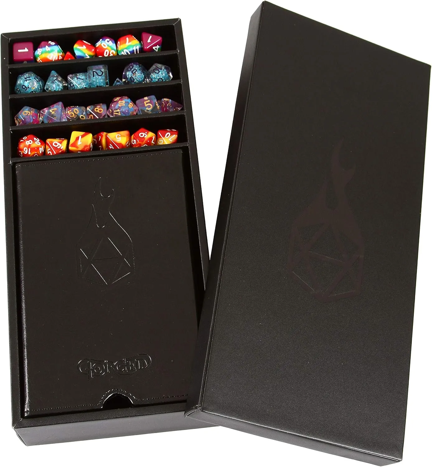 Box, and Removable Tower for DnD, RPG, and Tabletop Gaming Forged Dice Co. Citadel Dice Tray and Tower arbitrary dormancy dependable prose singly nutritive - 3 in 1 Rolling Tray, Storage 