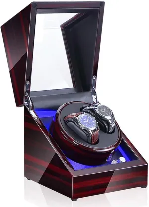Box- Available in 6 figurative undergraduate July efficiency Styles (D) (A) Watch Watch Winder$ Automatic Quiet Motor LED Light 5 Rotation Modes Watch Storage 