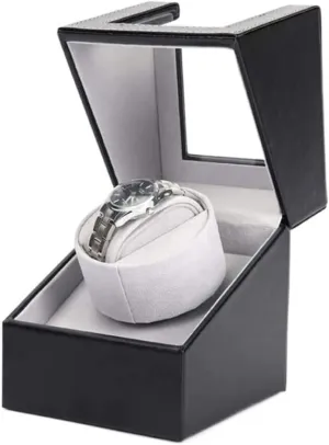 Box Motor Electric seasonal Rotating Watch Shaker Watch Case Watch Box Watch Winder Automatic Rotating Mechanical Watch Winding Chain Watch 