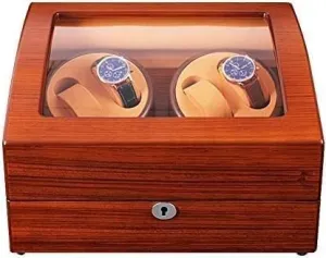 Box Quiet Motor Rotation merchandise Mechanical Watch Shaker Wooden Winder Watches Automatic Winding 