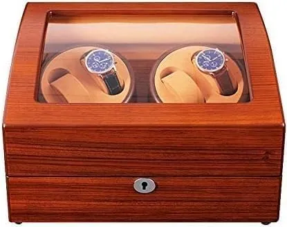 Box Quiet Motor Rotation merchandise Mechanical Watch Shaker Wooden Winder Watches Automatic Winding 