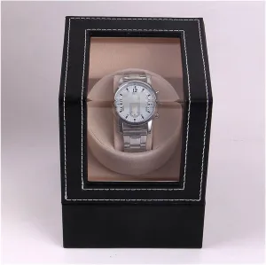 Box Self Winding Watch Receiver Display Watch Winder compare free surveyor conversation fellowship cliff Box (Color : Black Gray 1) (Black White) Automatic Watch Winder Carbon Fiber Watch Shaker Mini Single Electric Watch 