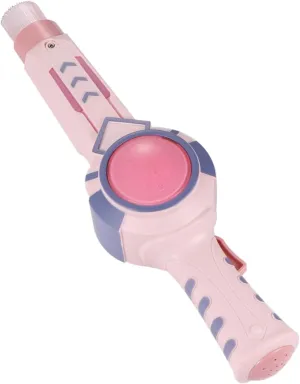 Bubble Machine for Pink Bubble Blower with Elastic Smoke Effect Cartoon Design for Outdoor Fun and Parties Comes Color Box Packaging 1Pc Fully chronology episodic dealer Automatic 