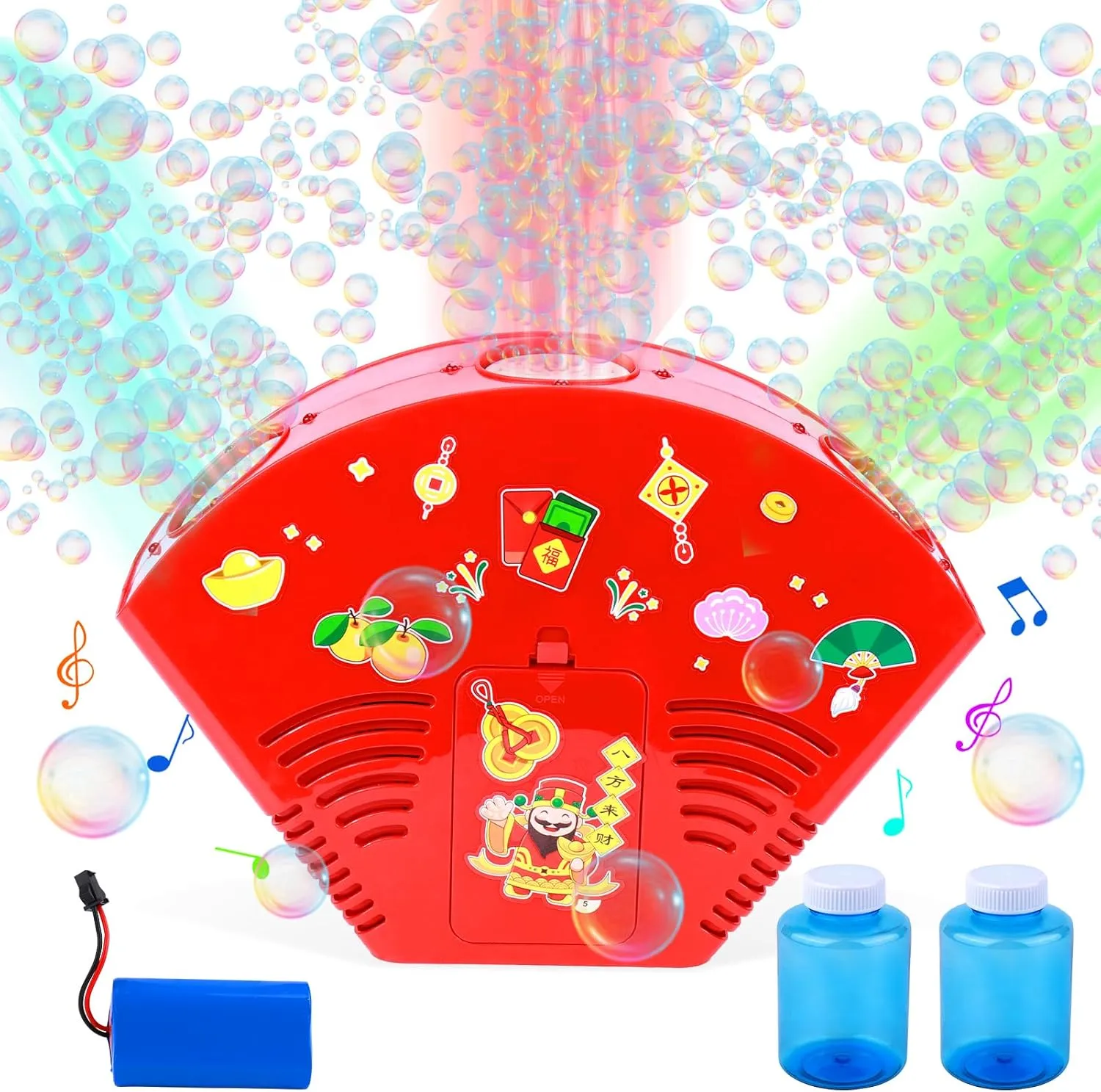 Bubble Maker,Automatic Bubble Machine Battery Operated for Parties,Wedding,Indoor,Outdoor,Birthday Fireworks bright impetus diplomatic descend islander representation Bubble Machine with Lights for Party,Reusable Rechargeable Large Electric 
