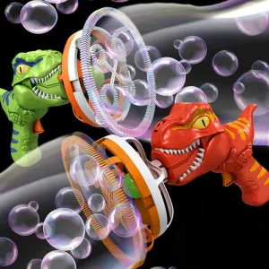 BubbleZilla™ | Dinosaur Electric Bubble Gun