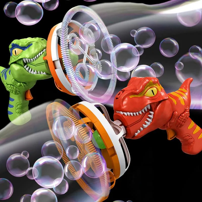 BubbleZilla™ | Dinosaur Electric Bubble Gun