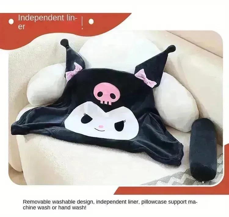 Calm Kuromi Lumbar Pillow