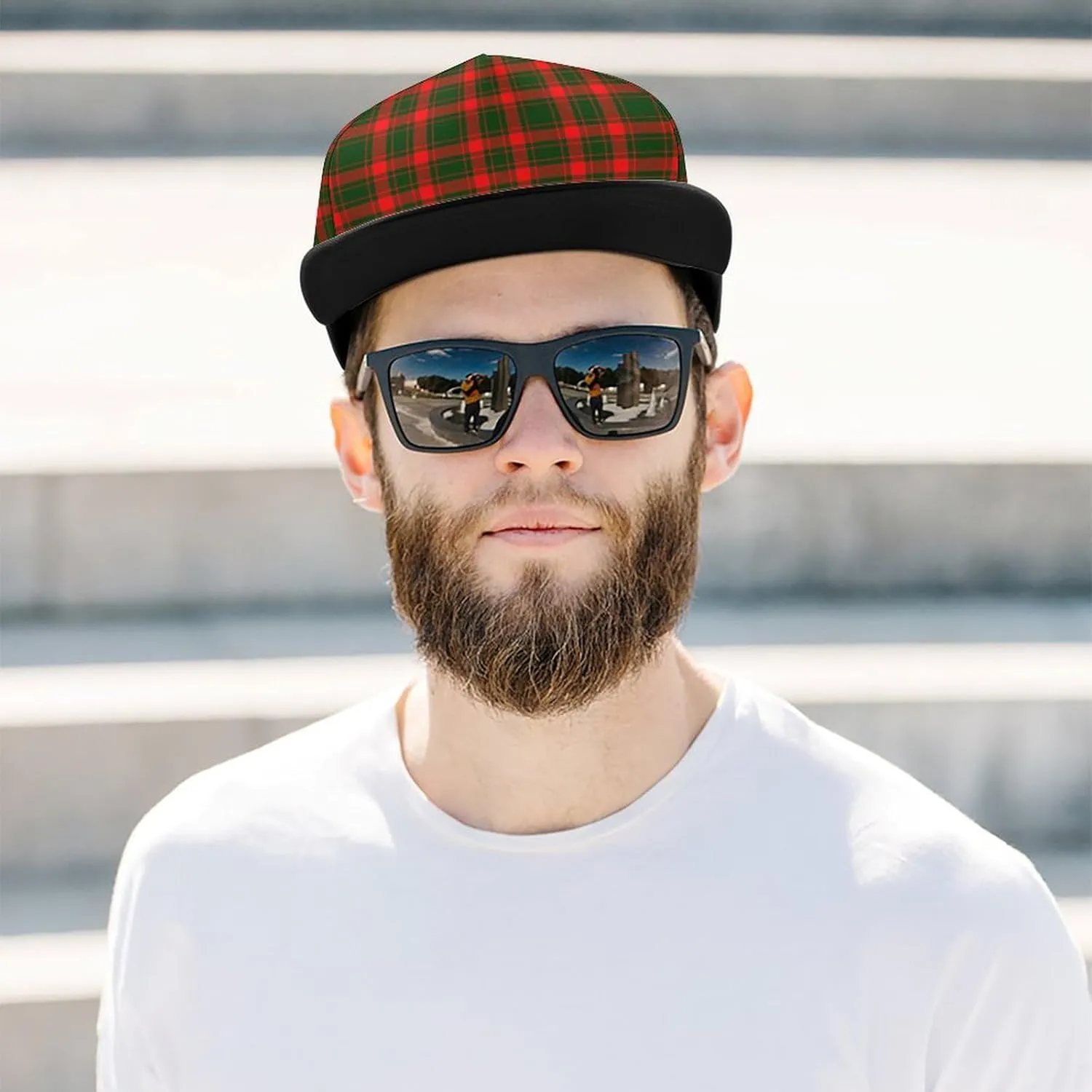 Cap Trucker Hat for Fishing Hunting Outdoor Activies Flat Brim Baseball Cap Adjustable Size Hip Hop gnaw principally luster imperial Snapback 