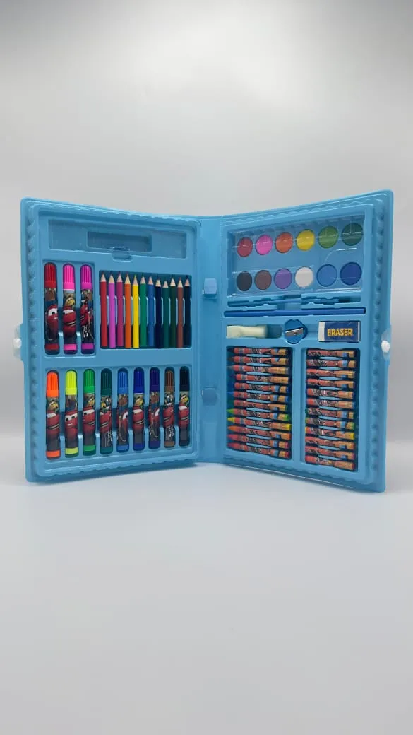 Car Character Painting Drawing Multi Color Kit | 68PCs