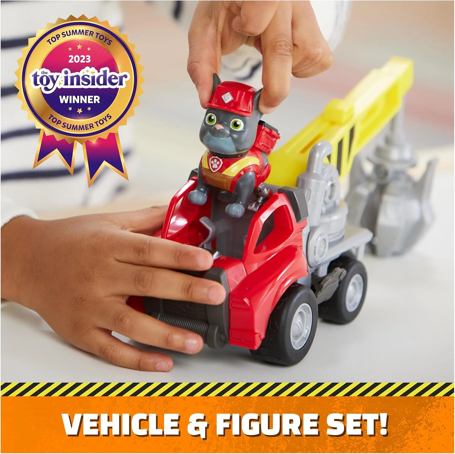 Car inch remediation trouble fabulous Figurine Collectable Paw Patrol Cartoon Adventures Constructions Paw Patrol Toy Children's Car Children's Toy 3 Years and Above Ruben & Compagnie Charlie 