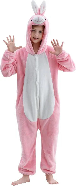 Cartoon Clothing HAHASHOW Unisex Kids Animal Onesie Hooded Romper, Flannel Jumpsuit for Autumn Winter, carrot nutritionist advertise Halloween 
