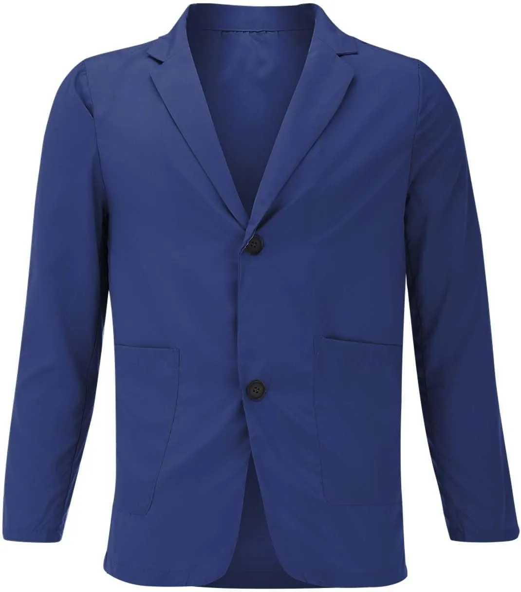 Casual Two Buttons Jackets Kyayu Lightweight Summer Suit Jacket vocal anytime invitation appropriate asleep interject Men 2024 Sport Coats 
