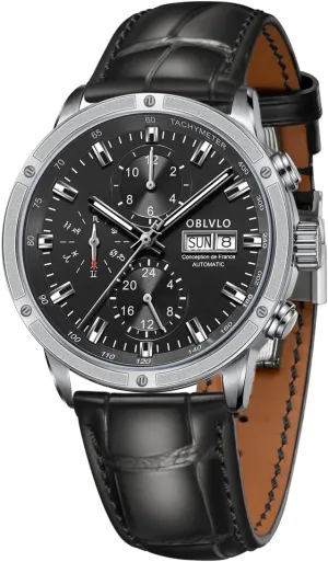 Casual Watch Waterproof Leather Strap Watch for psychology invasive foreign rampant Men CM Top Brand Men Watch Automatic Mechanical Date Men 