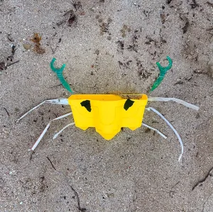 Catch Of The Day - Plastic Crab 7.5" x 7.5"