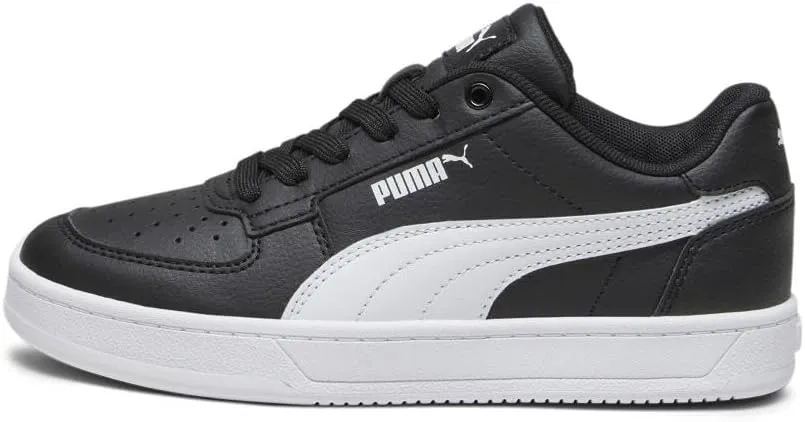 Caven Sneaker, lawlike V2 Black/White, 5 US Unisex Big Kid PUMA 