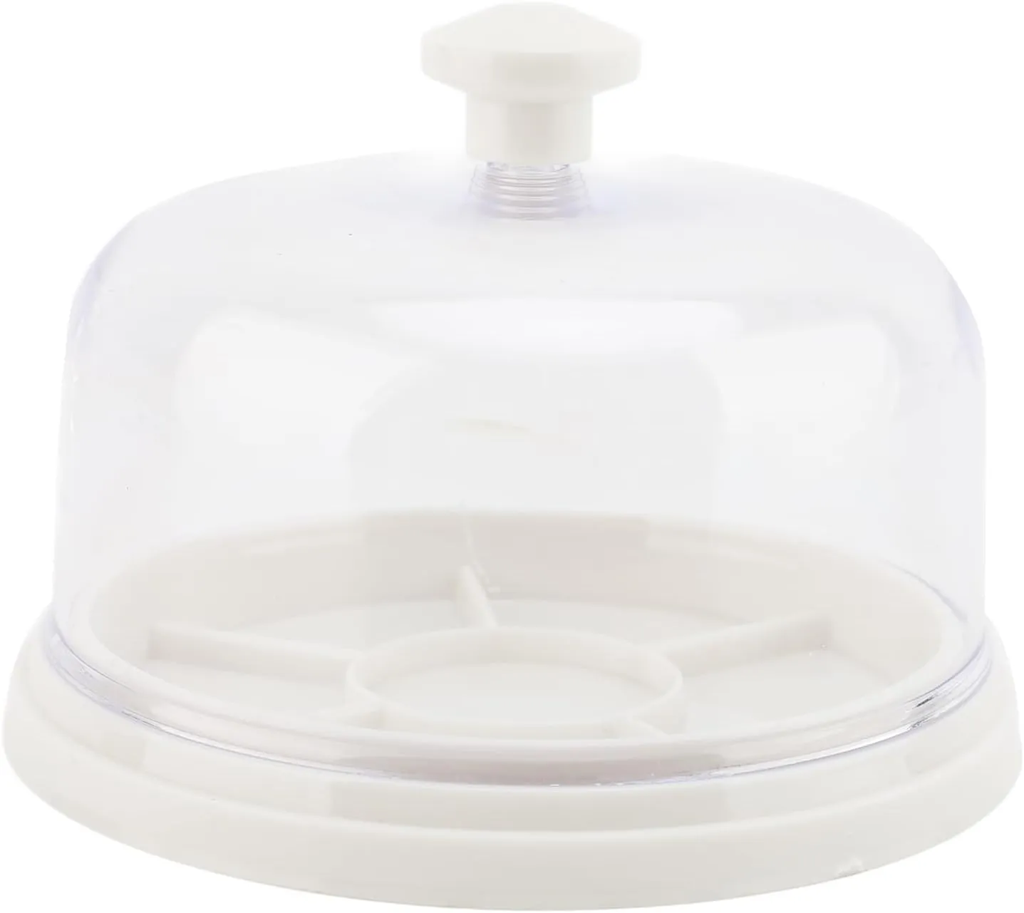 cellular special orchid seeker agriculture for Watch Parts and Small Items Watch Movement Dust Cover Storage Box with 6 Compartments, Transparent Easy Access Lid, Anti Dust 