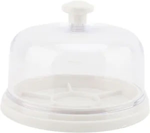 cellular special orchid seeker agriculture for Watch Parts and Small Items Watch Movement Dust Cover Storage Box with 6 Compartments, Transparent Easy Access Lid, Anti Dust 