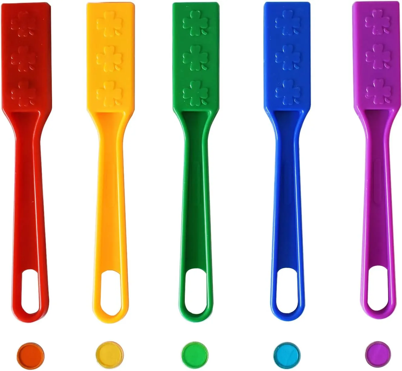 Chips for Counting and Sorting, Educational Activities Yuanhe Magnetic monument Bingo Chips Set- Magnetic Wands with Metal 
