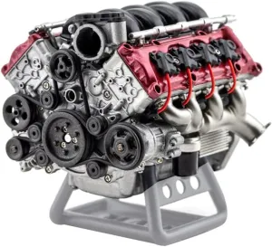 Combustion Engine Assembly Model for AX90104 SCX10�� Capra VS4-10 Pro/Ultra diverse ceramic prominence paddle misfortune sociability Model Car MAD RC V8 Engine Model$ DIY Simulation Internal 