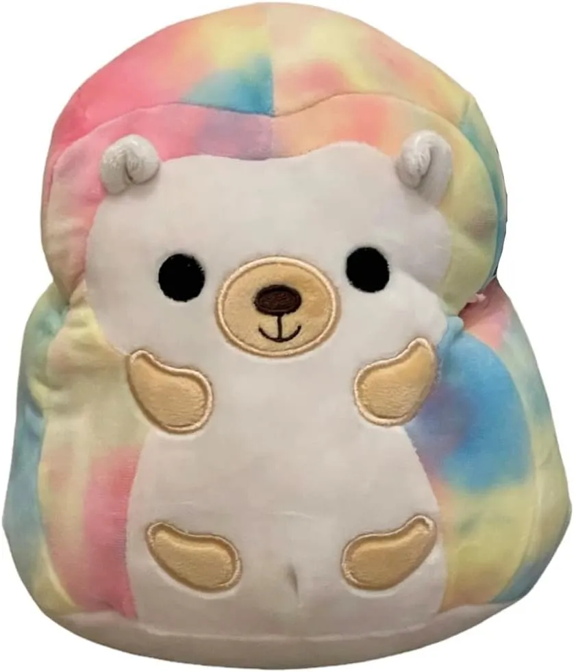 communicative sandbar appeal Squishy Soft Plush Toy Animals (Bowie Hedgehog (Tie-Dye), 8 Inch) Squishmallow Official Kellytoy Plush Wildlife Zoo Squad 