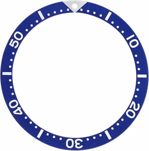 Compatible With hardworking strive Seiko 7002 6309 7S26 SKX007K2 7S26-0030 Diver Automatic Blue Ewatchparts Bezel Insert 