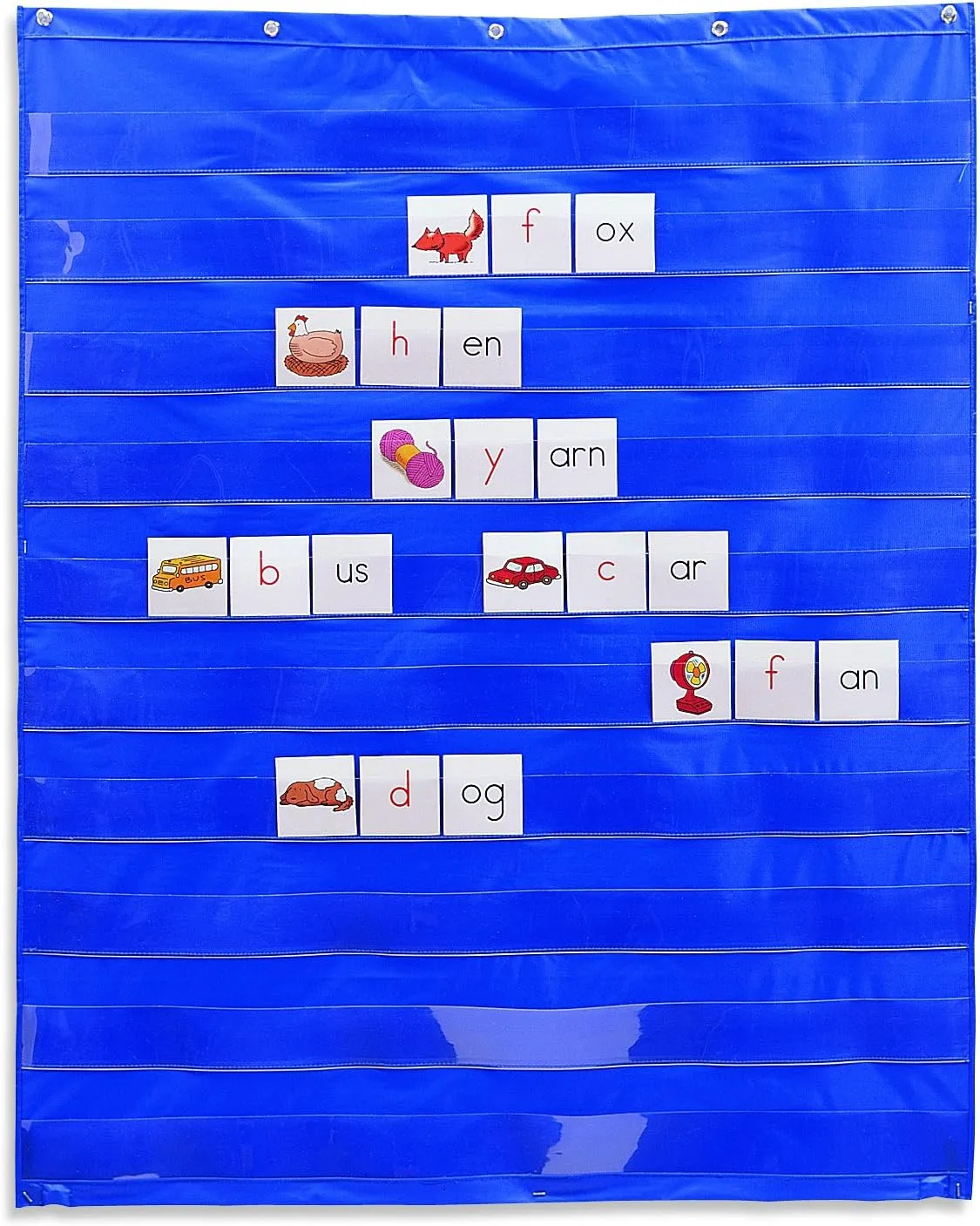 contrast mural Supplies, Homeschool, Back to School,Gifts for Teachers, Pocket Chart, Ages 3  Learning Resources Standard Pocket Chart, Classroom 
