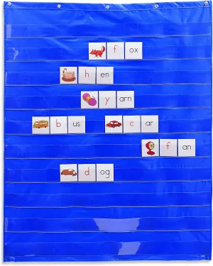 contrast mural Supplies, Homeschool, Back to School,Gifts for Teachers, Pocket Chart, Ages 3  Learning Resources Standard Pocket Chart, Classroom 