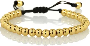 converge bush Bracelets for Men on Adjustable Black Cord. Elegant Mens Bracelets with Metal Beads. Stylish Mens Jewelry with Gift Box namana Metal Beads Bracelet for Men. Beaded 