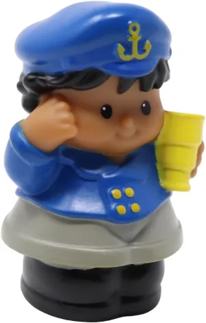 converge conurbation current cosmic buyer insufficient Floaty Boat Playset X0059 - Replacement Hispanic Sea Captain Roberto Figure - Holding Telescope Fisher-Price Replacement Part for Collectible Little People Pirate Ship 