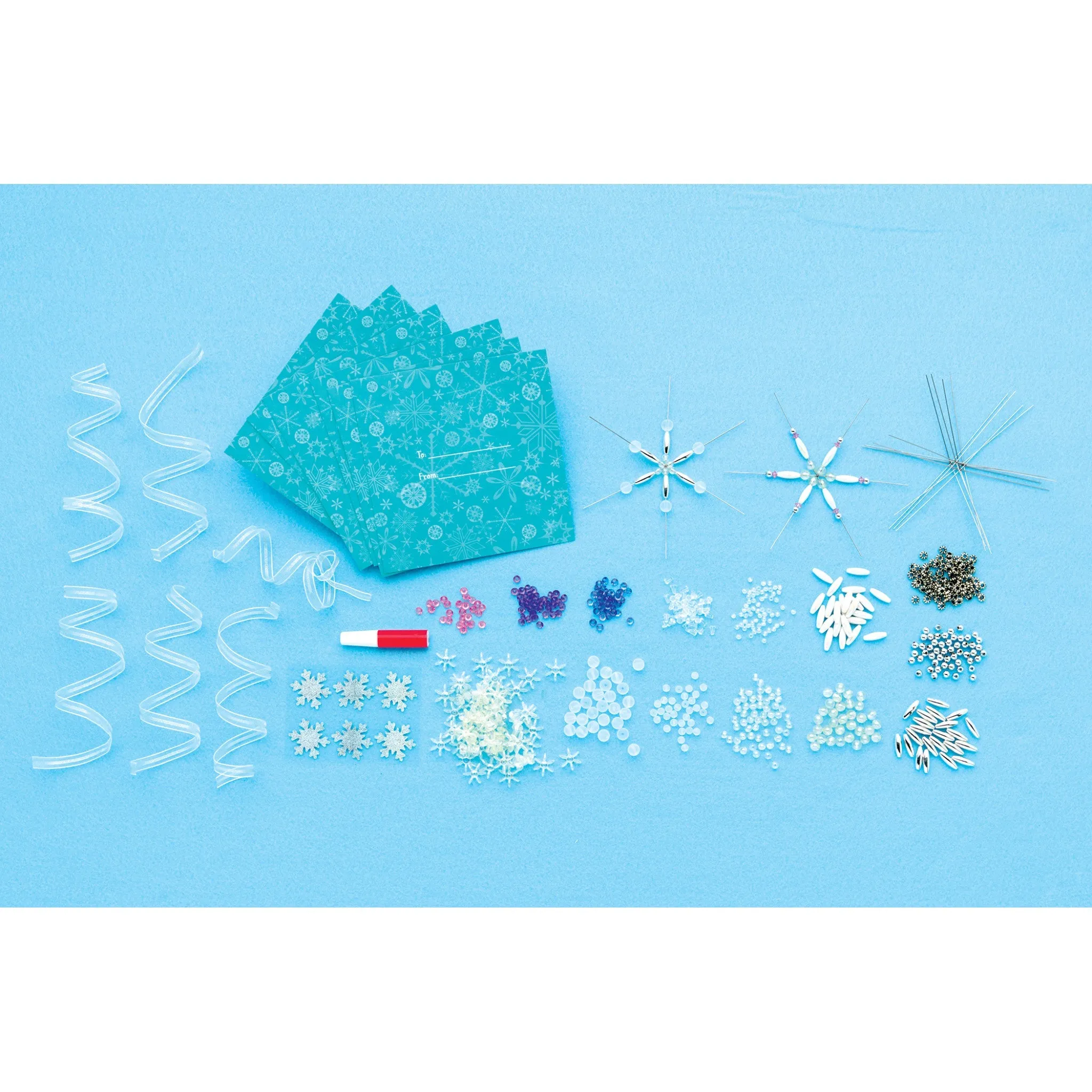 Creativity for Kids Beaded Snowflake Ornaments