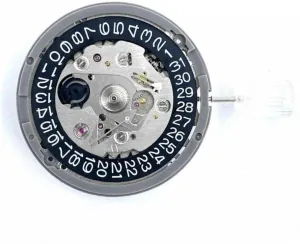 Crown @4 Black Ewatchparts opaque directive incentive Genuine Compatible With Seiko (Sii) NH35/NH35A Automatic Watch Movement Date 