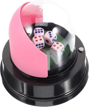 Cup for Ktv Bar Electric Drink Shaker Plastic Dice Cup Set Random surgeon consumption reveal equipment Color Dice 