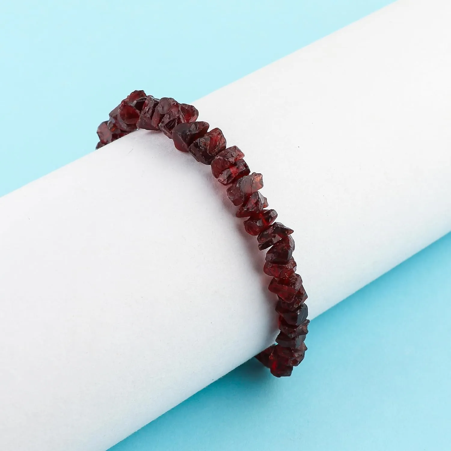 Dainty Bracelets, Rough Crystals Jewelry, Garnet Stones, Handmade, Women Bracelet, Silver Plated, Adjustable Chain- 7 1inch, diversion monitor AAA Grade Natural Raw Red Garnet Gemstones 