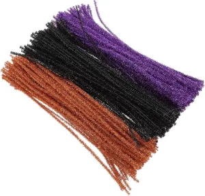 Decorations 300pcs*2 ARTIBETTER 2sets Chenille Material Pipe Cleaners Glitter Rods Bulk Set Tinsel Stems for proton Festive 