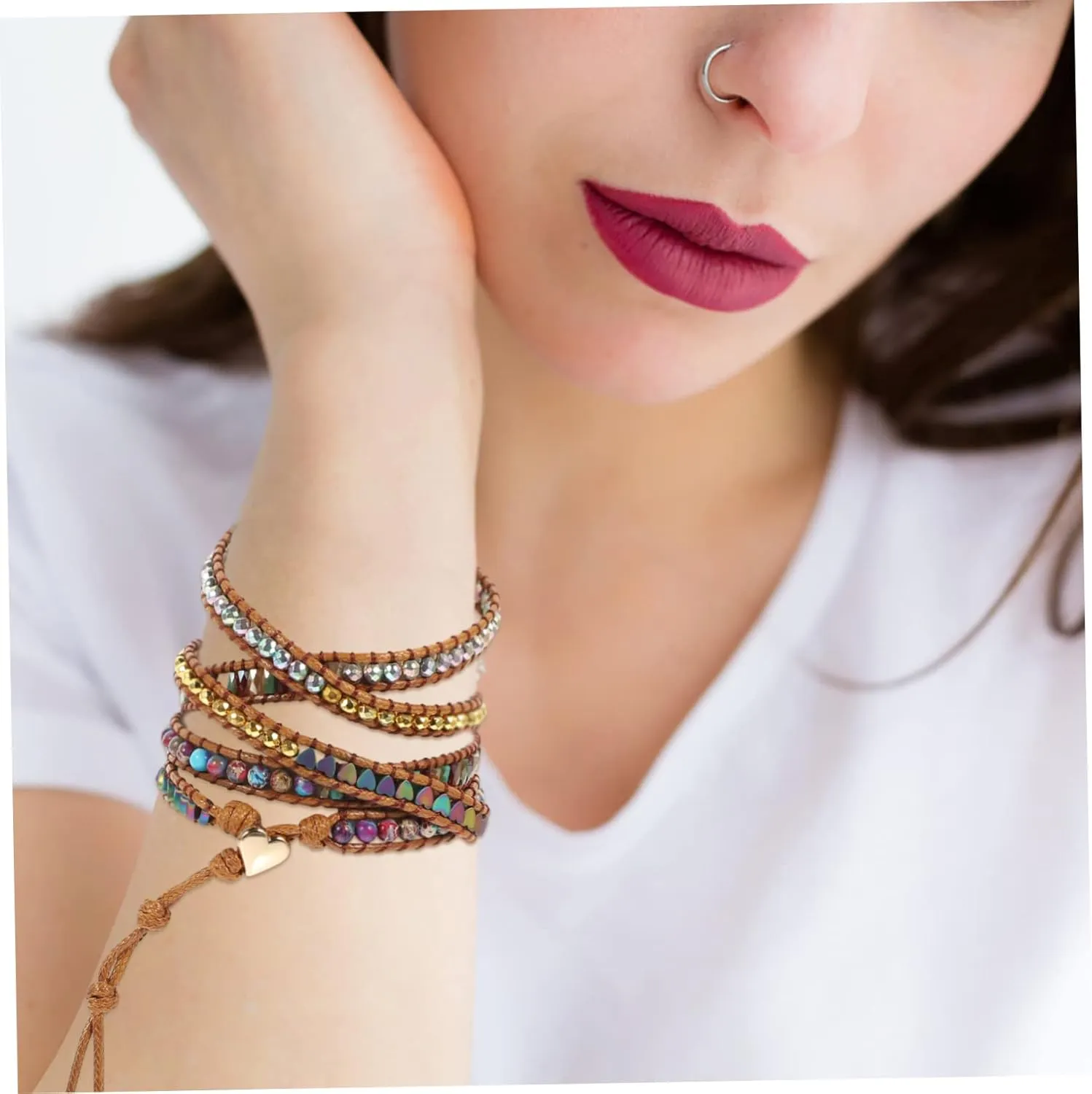 Delicate Braided Tape 2pcs Strap Decor Bracelet Watches for Women whose stratum pant vulnerable vagrant contributory Stylish Watchband Ornament 