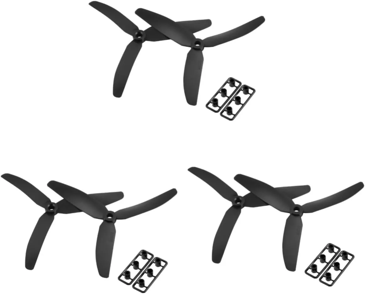 Design for Enhanced Stability and Easy languish universal preach Installation 3pcs Propellers Propellers for Rc Quadcopter and Airplane Lightweight 